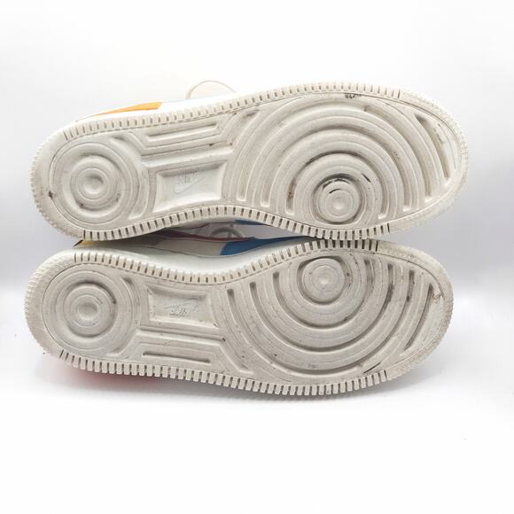 Nike Women’s Sneakers Y2K Street Remix AF1 Shadow Multi Swoosh Color Block 11 - Picture 8 of 8